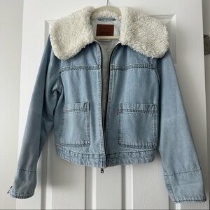 Levi’s Sherpa Quilted Denim Jacket